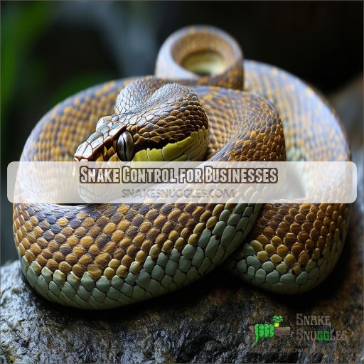 Snake Control for Businesses