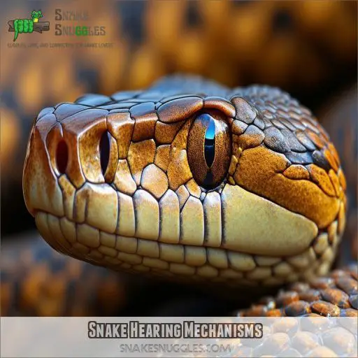 Snake Hearing Mechanisms