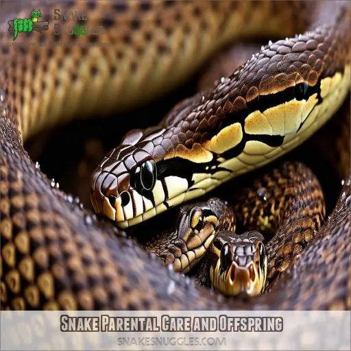 Snake Parental Care and Offspring