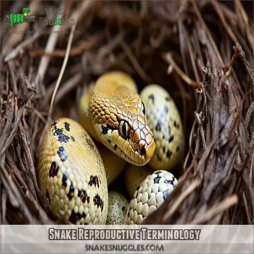 Snake Reproductive Terminology