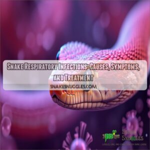 snake respiratory infection causes