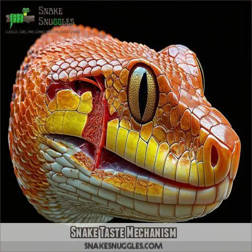 Snake Taste Mechanism