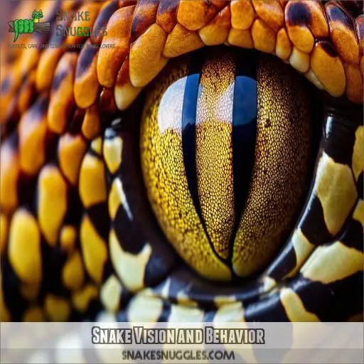 Snake Vision and Behavior