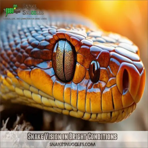 Snake Vision in Bright Conditions