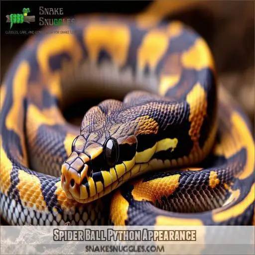 Spider Ball Python Appearance