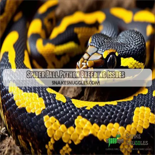 Spider Ball Python Breeding Issues