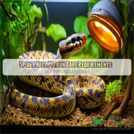 Spider Ball Python Care Requirements