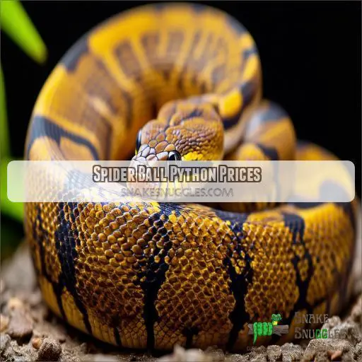 Spider Ball Python Prices