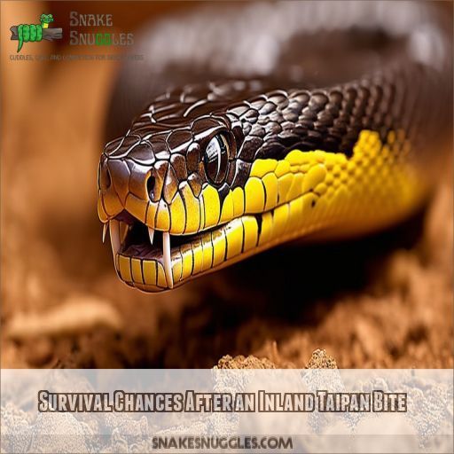 Survival Chances After an Inland Taipan Bite