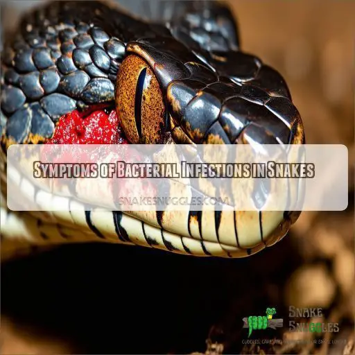 Symptoms of Bacterial Infections in Snakes