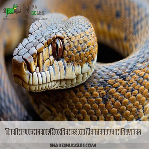 The Influence of Hox Genes on Vertebrae in Snakes