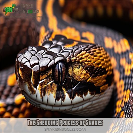 The Shedding Process of Snakes