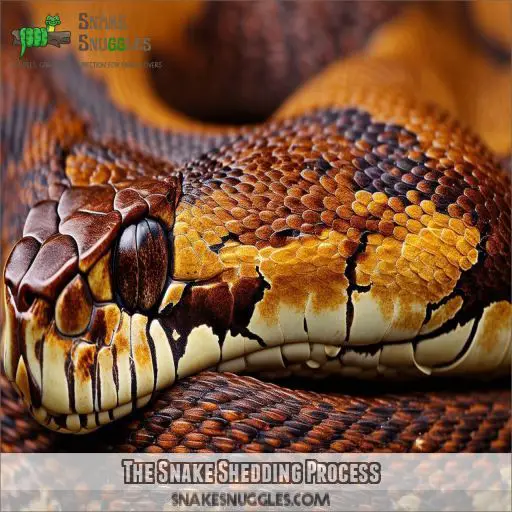 The Snake Shedding Process