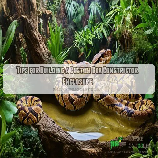 Tips for Building a Custom Boa Constrictor Enclosure