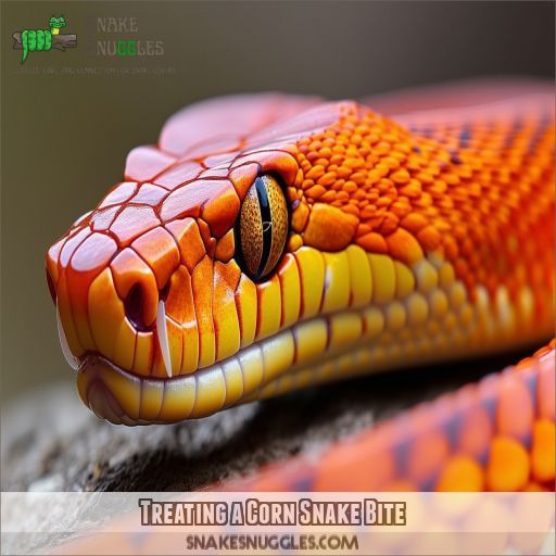 Treating a Corn Snake Bite