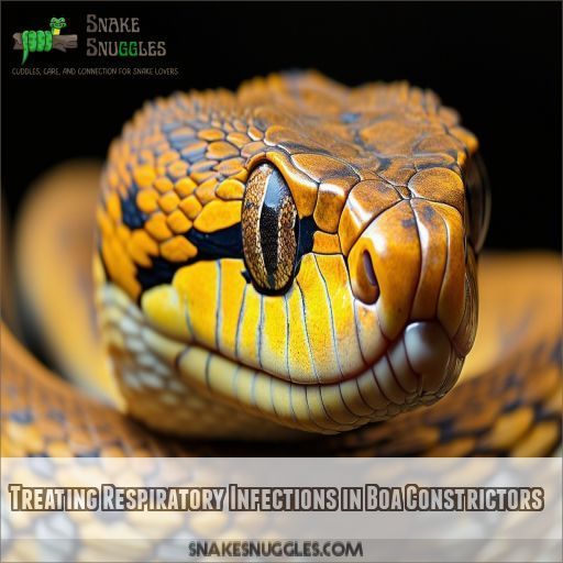 Treating Respiratory Infections in Boa Constrictors