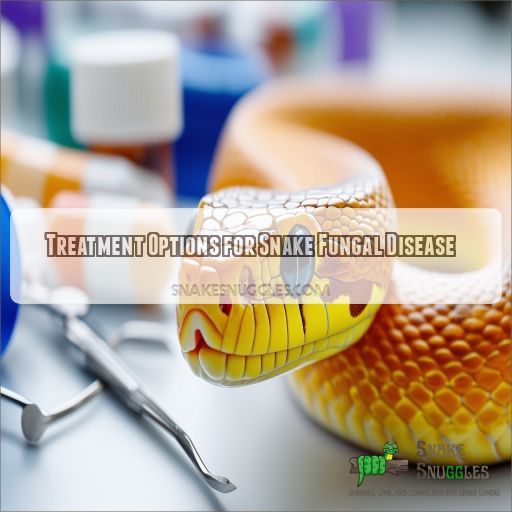 Treatment Options for Snake Fungal Disease