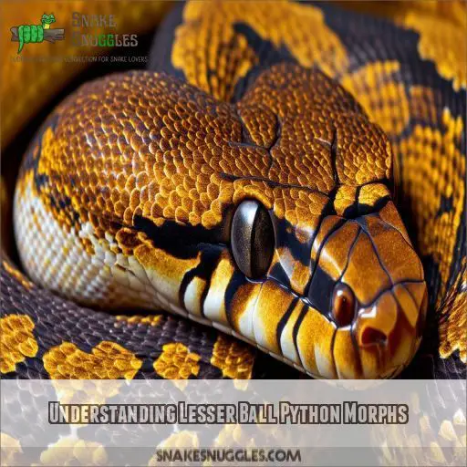 Understanding Lesser Ball Python Morphs