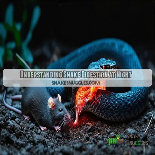 Understanding Snake Digestion at Night