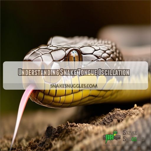 Understanding Snake Tongue Oscillation