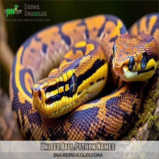 Unisex Ball Python Names