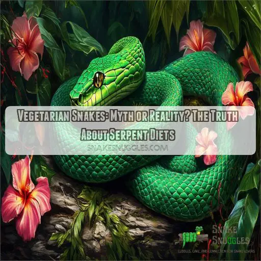 vegetarian snakes