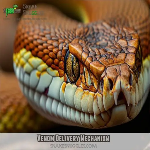 Venom Delivery Mechanism