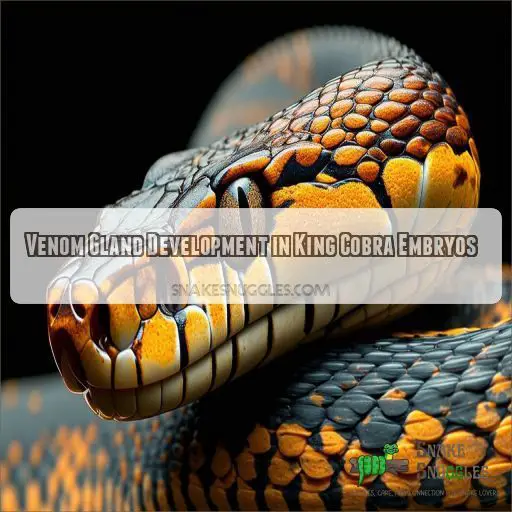 Venom Gland Development in King Cobra Embryos