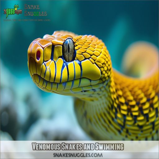 Venomous Snakes and Swimming