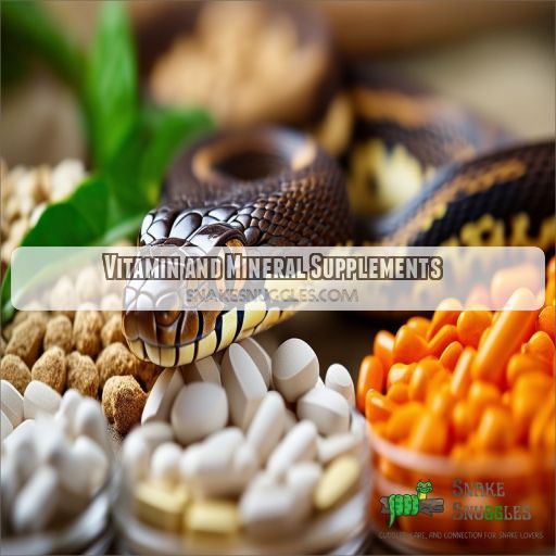 Vitamin and Mineral Supplements