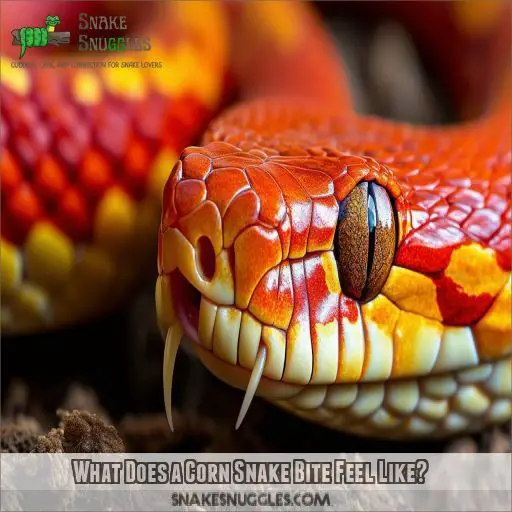 What Does a Corn Snake Bite Feel Like