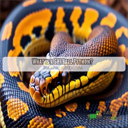 What is a GHI Ball Python