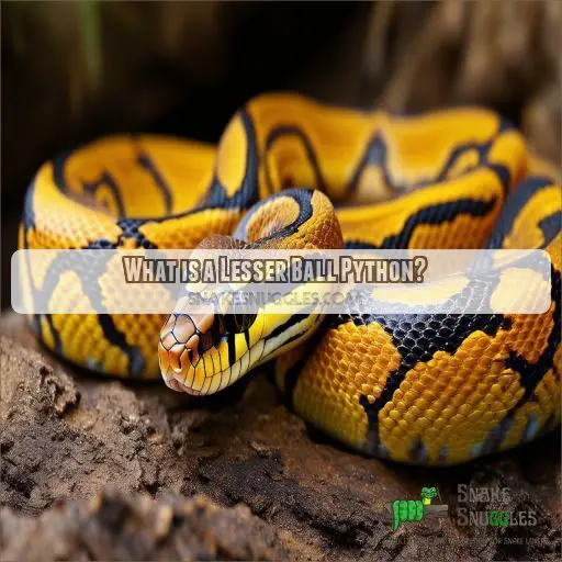 What is a Lesser Ball Python