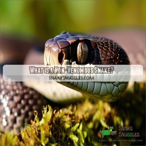 What is a Non-Venomous Snake