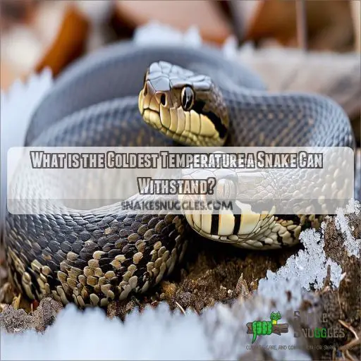 What is the Coldest Temperature a Snake Can Withstand