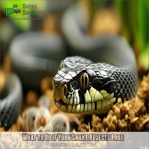 What to Do if Your Snake Rejects Food