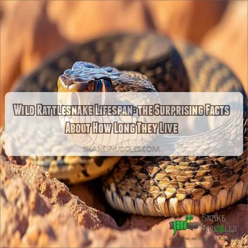 wild rattlesnake lifespan