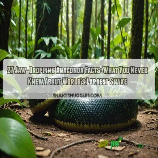 27 interesting facts about anacondas