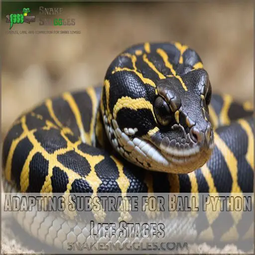 Adapting Substrate for Ball Python Life Stages