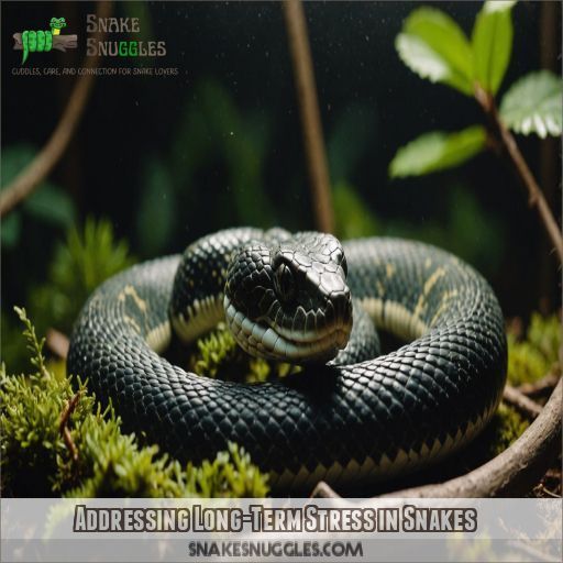 Addressing Long-Term Stress in Snakes