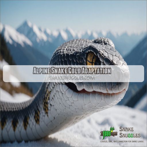 Alpine Snake Cold Adaptation