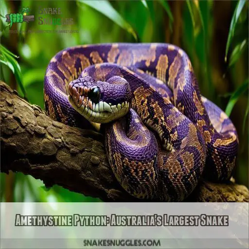 Amethystine Python: Australia