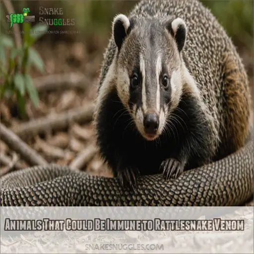 Animals That Could Be Immune to Rattlesnake Venom