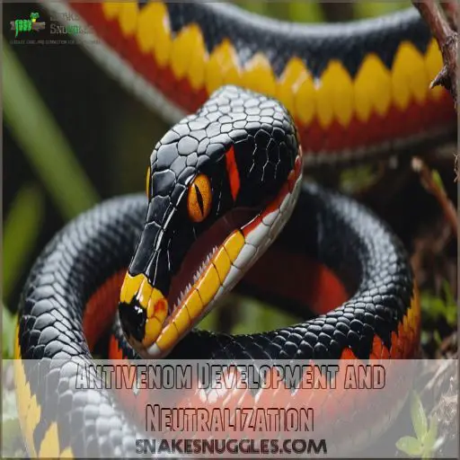 Antivenom Development and Neutralization