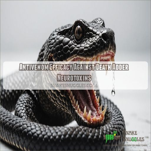 Antivenom Efficacy Against Death Adder Neurotoxins