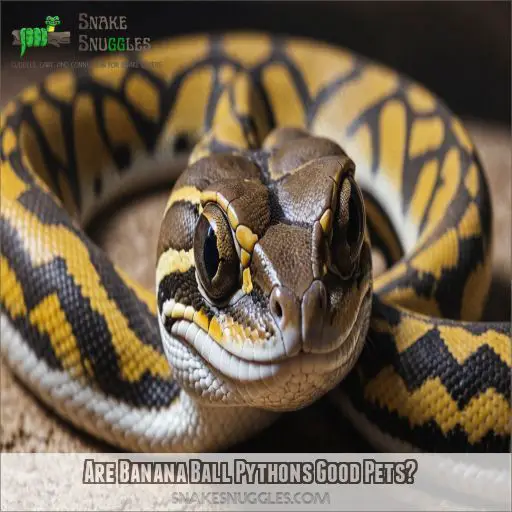 Are Banana Ball Pythons Good Pets