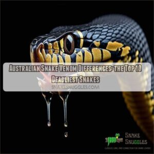 Australian Snake Venom Differences