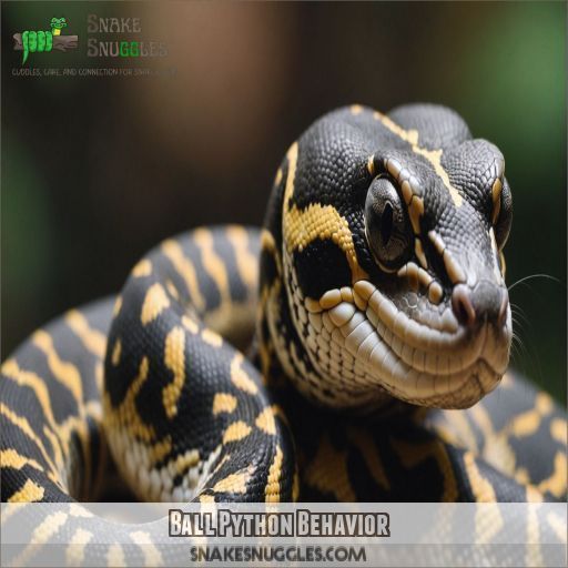 Ball Python Behavior