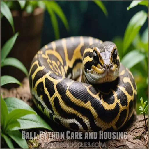 Ball Python Care and Housing