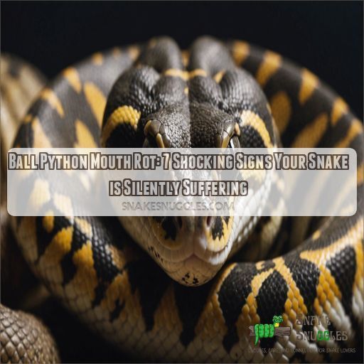 Ball Python Mouth Rot: 7 Shocking Signs Your Snake is Silently Suffering